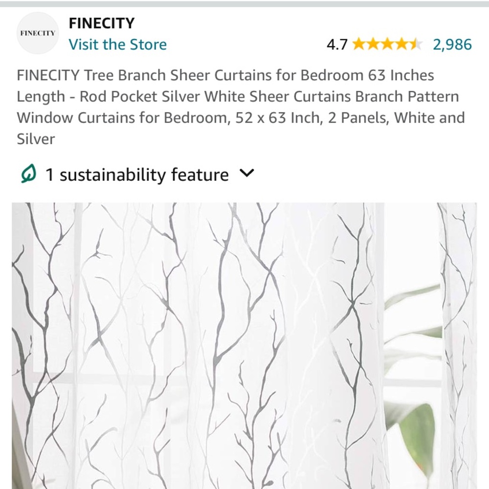 63 Long Panels. Window. 4 panels or 2 pair